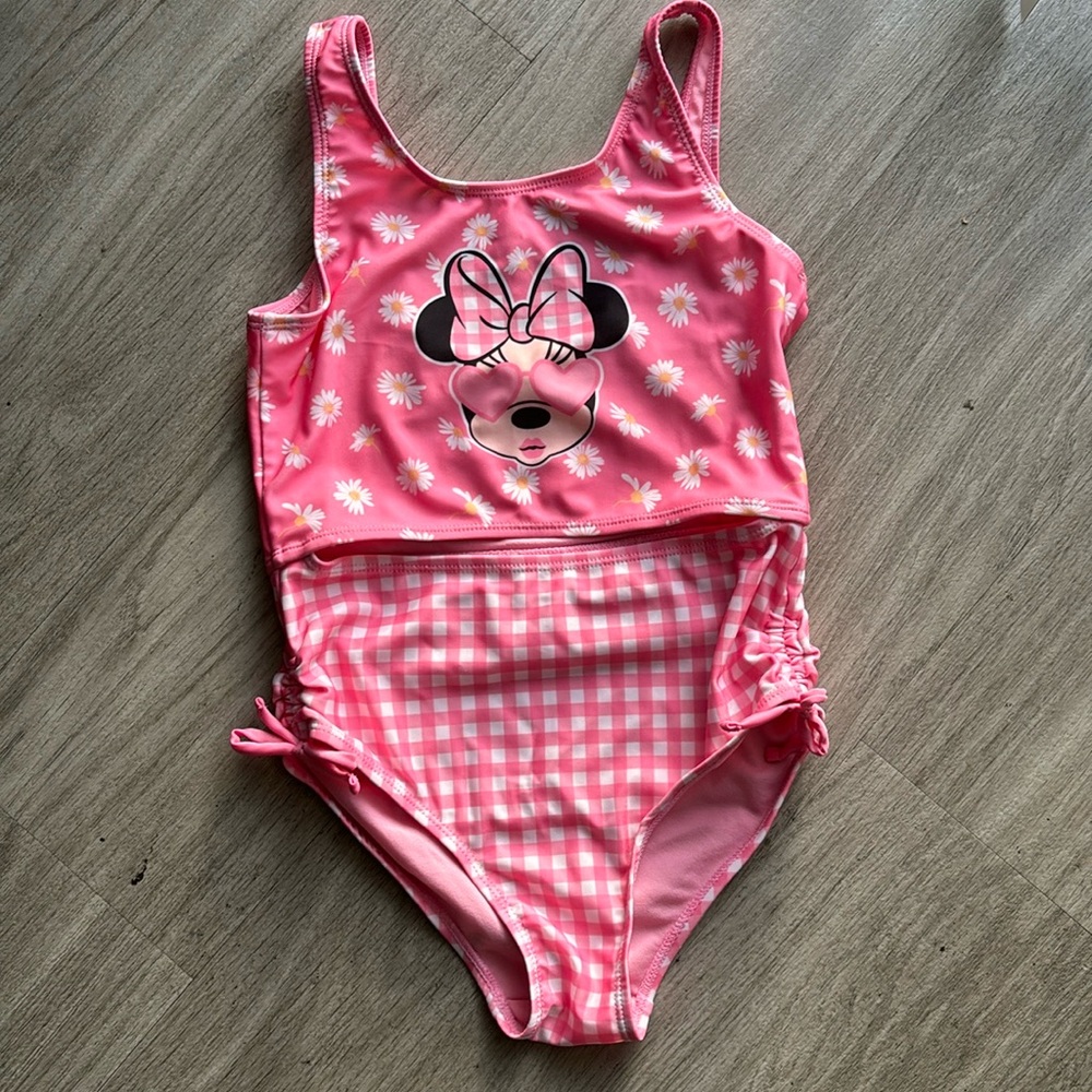 Pink Minnie swimsuit